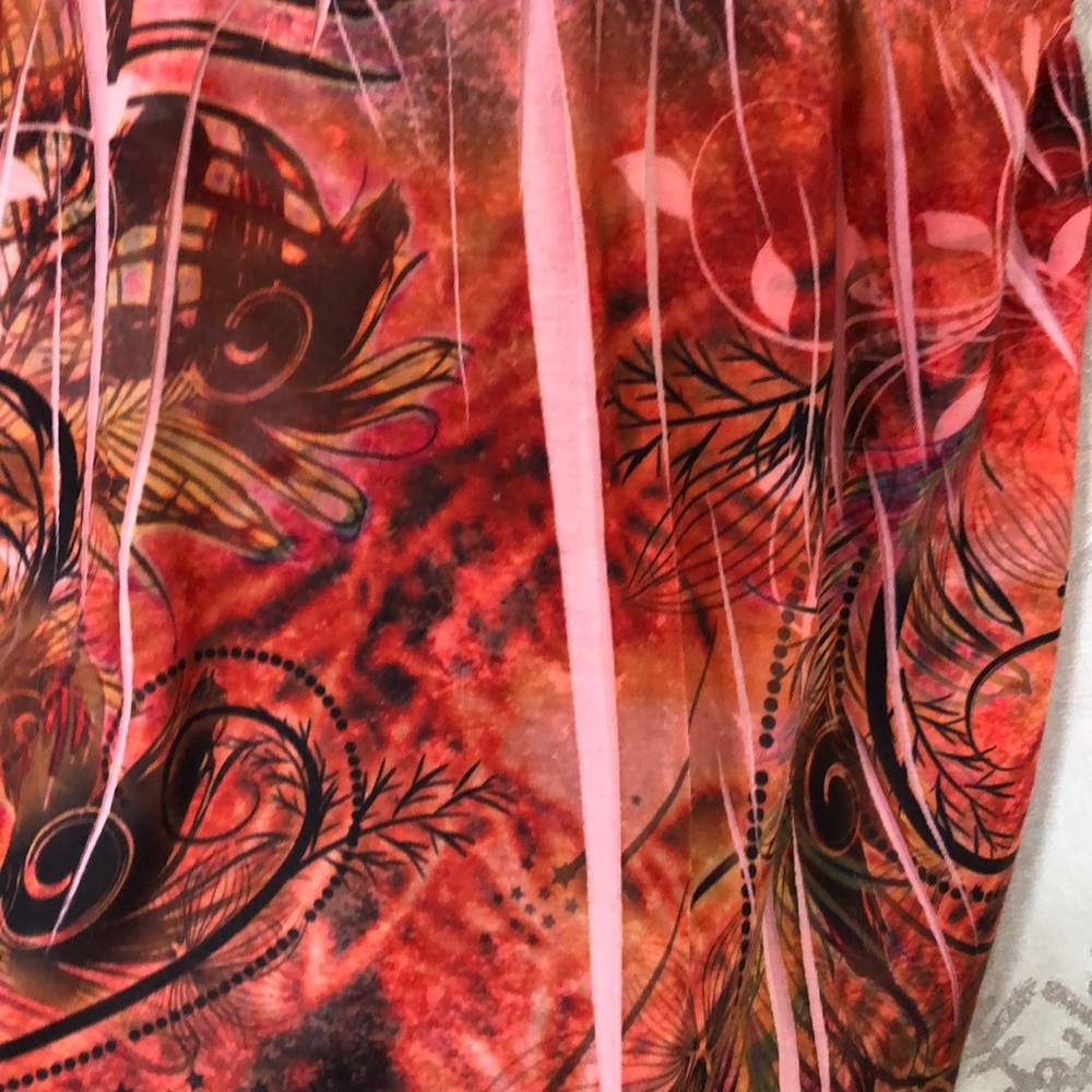 ABSTRACT TUNIC TOP - Picture 7 of 9